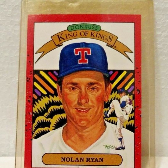 Nolan Ryan 1990 Donruss Texas Rangers Card #665 Baseball/Error Card (#65… - Picture 6 of 7